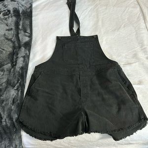 Aerie overalls, black-gray Sz XL